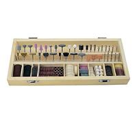 MANNESMANN Ensemble d'Accessoires de Hobby Tool Kit 200 pièces pour Bricoleurs Passionnés - Polyvalence et Précision Assurées
