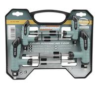 MANNESMANN Jeu de 8 clés torx - Poignée en T