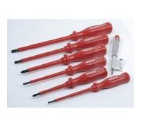 MANNESMANN M1187-PROFI Set de 7 tournevis isolés