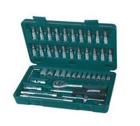 Brüder Mannesmann Jeu de clés à douille métrique 1/4\ (6.3 mm) 46 pièces M 2040