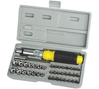 Mannesmann - M29041 - Coffret clé à cliquet et embouts - Format 1/4" - 41 pièces