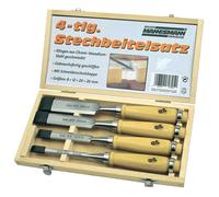 Mannesmann M66104 Set de ciseaux à bois 4 pièces (Import Allemagne)