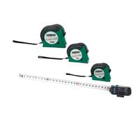 BRÜDER MANNESMANN Mètre ruban M80505 5,0 m – 3 stoppeurs et clip ceinture