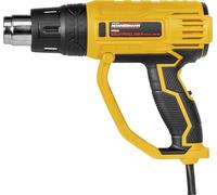 Mannesmann Pistolet à air chaud 2000 W avec 9 accessoires M49540