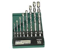 Mannesmann Professional Masonry Drill Set in Plastic Box (8 Pieces)