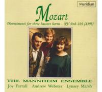Mannheim Ensemble, the - Divertimenti 1-5 for 3 Basset Horns [Import]