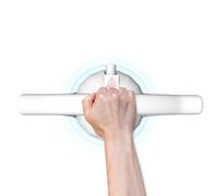 Mannicix Poignée Ventouse pour Salle de Bain, Barre D'Appui wc, Barre d'Appui Sécurité, Barre de Douche Sans Percage Portabilité Barre de Maintien Douche Pour Les Personnes âGéEs, HandicapéEs