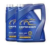 MANNOL Huile moteur MANNOL Defender 10W-40 - 5 Litres 4036021525501