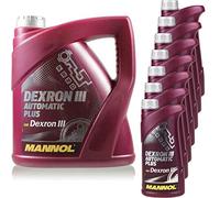 MANNOL 11192043 Huile de transmission automatique Dexron III Automatique Plus Oil 11 l