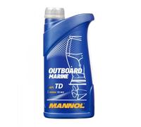 MANNOL 2T OUTBOARD MARINE BLEND OIL TC-W3 API TD 1L (7207) (20)