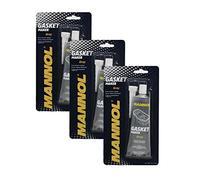 MANNOL 3 x 85 g 9913 gris silicone joint d'étanchéité haute température
