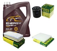 Mannol 5W-30 Combi LL+MANN-FILTER Toyota Corolla 1.4 VVT-i 5 l