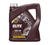 MANNOL 5W-40 ELITE Huile Moteur ACEA A3/B4, MB229.5, 4 Litres