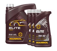 MANNOL 5W-40 ELITE Huile Moteur ACEA A3/B4, MB229.5, 5 Litres