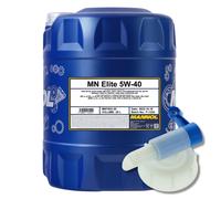 Mannol 5W-40 Elite L'Huile De Moteur Acea A3/B4, MB229.5, 20 Litre Avec Robinet