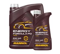 Mannol 5W-40 Formula Pd L'Huile De Moteur MB 229.51, Acea C3,6 Litres De