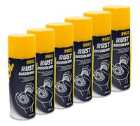 Mannol 6x 450 ML Rouille Dissolver Solveur Inoxydable Spray Éliminateur de Rust
