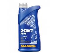 Mannol 7204 2-Takt Plus Huile Mélange Huile Moto Moped Scooter Roller API TC 1L