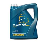 MANNOL 7407 Huile Moteur Minérale SAE 50 API CH-4 5 L