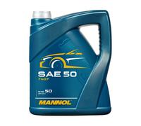 MANNOL SAE 50 API CH-4 , 5 l, Brun jaune