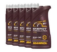 Mannol 7703 Énergie Formula PSA SAE 5W-30 L'Huile De Moteur B71 2290, 5 Litre