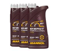 MANNOL 7703 Energy Formula PSA SAE 5W-30 Huile Moteur PSA B71 2290, 3x1 Litre
