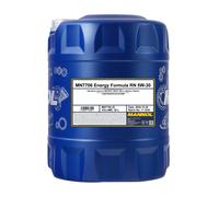 Mannol 7706 Énergie Formula Rn SAE 5W-30 Huile Renault RN0720, 20 Litre
