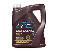 MANNOL 7726 CERAMIC PRO SAE 10W-40 Huile Moteur ACEA A3/B4, VW 505 00, 5 Litres
