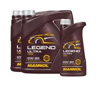 MANNOL 7918 Legend Ultra SAE 0W20, API SP RC, 2x4+1 Litres