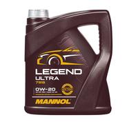 MANNOL 7918 Legend Ultra SAE 0W20, API SP RC, Huile Moteur Semi-Synthétique