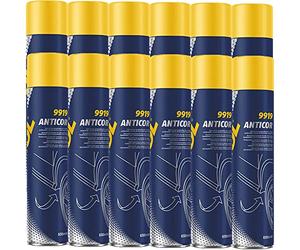 MANNOL 9919 Anticor Lot de 12 flacons de 650 ML de Protection Bitume pour Dessous de Caisse Noir