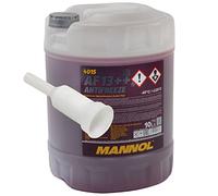 Mannol AF13++ Anti-gel 10 l Mélange prêt à l'emploi -40 °C Rouge avec bec verseur