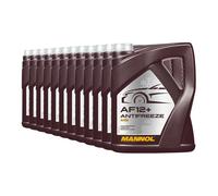 MANNOL Antigel AF12+ Longlife Concentré Antigel Radiateur, 12x5 L