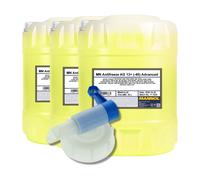 MANNOL Antigel AG13+ Liquide Refroidisseur Prêt à l’Emploi, 3x20 L Jaune