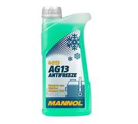 5 (5x1) Litre Mannol Antigel AG13 Antigel Fertiggemisch Vert 40°C)