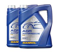 MANNOL Antigel Longue Durée AG11, Concentré, 2x5 L
