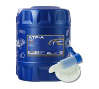 MANNOL ATF-A / PSF Huile Pour Boîte Automatique, 20 L Avec Robinet
