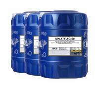 MANNOL ATF AG 60 Huile pour Transmission Automatique Semi-Synthétique, 3x20 L