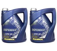MANNOL Defender 10W-40 Huile moteur partiellement synthétique pour Mercedes VW 10 l