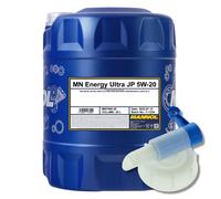 Mannol Huile moteur Énergie Ultra JP 5W-20 API SN ILSAC GF5 Ford M2C948 20 L