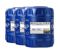 Mannol Énergie Ultra JP 5W-20 L'Huile De Moteur Api Sn, Ilsac GF5, 3x20 Litre