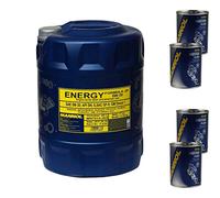 MANNOL Energy Formula JP 5W-30 Lot de 4 moteurs Flush 20 l