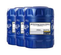 MANNOL Energy Formula LR 0W-30 Huile Moteur, ACEA C2, STJLR.03.5007, 3x20 Litres