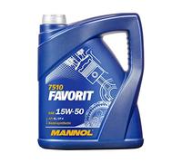 5 Litre Mannol Favori 15W-50 Api Sl Cf CF-4 L'Huile De Moteur 15W50 Huile