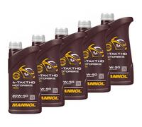 MANNOL HD Motoröl Synthétique 4-Temps SAE 20W-50 5 L