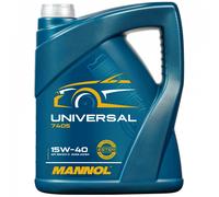 Mannol Huile 15W40 Universel Api Sn / CH-4 5 Litre pour Plus Âgés Véhicules