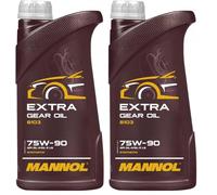 MANNOL Huile de transmission Huile de boîte de vitesse MN8103-1 (Lot de 2)