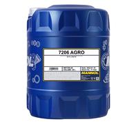 Mannol 2-Takt Agro Api TC Jaso Couleurs Huile pour Tondeuse à Gazon , 20 Litre