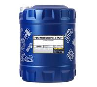 MANNOL Huile De Moto 4 Temps SAE 10W-40, JASO MA, JASO MA2, 10 Litres