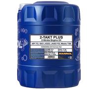 Mannol Huile moteur 2-Takt Plus - API TC - Semi-synthétique - 20 L